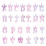 Personalized Fantasy Unicorn Style Wooden Letter with Name Bedroom Decor Gift for Kids