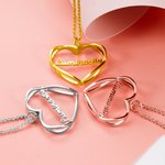Heart Infinity Name Necklace