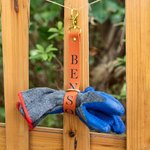 Leather Glove Clip Holder Strap