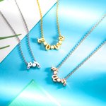 Cute Initial Letter Name Necklace