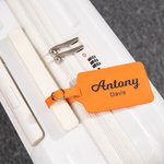 Leather Name Suitcase Tag