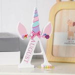 Personalized Fantasy Unicorn Style Wooden Letter with Name Bedroom Decor Gift for Kids