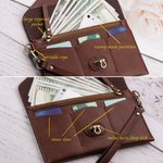 Custom Name Women Handbag Card Wallet Phone Bag