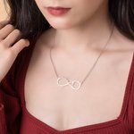 Infinity Name Vegetarian Symbol Necklace | Callie