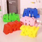 3D Printing Name Piggy Bank for Child