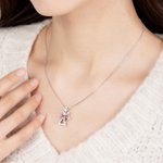 Ferris Wheel Love Necklace with Pearl