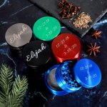 Engraving 5 Piece Spice Herb Grinder | Callie