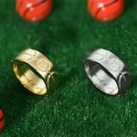 Gravierter Basketball-Nummernring