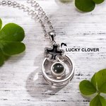 Gelukkige Klavertje Vier Fotoprojectieketting