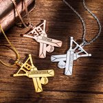 Cricket Necklace with Number & Name