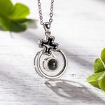 Gelukkige Klavertje Vier Fotoprojectieketting