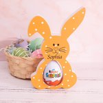 Conejito de Pascua infantil Portahuevos Decoración con Nombre