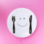 Eenhoornbestekset met naamschepje