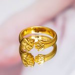 Best Friend Fistbump and Paw Ring