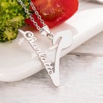 Vegetarianism Name Necklace