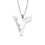 Vegetarianism Name Necklace