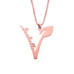 Vegetarianism Name Necklace