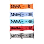 Personalised Silicon Birth Flower Blessing Mom Grandma Apple Watch Band Mother's Day Gift for Her