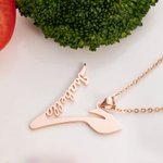 Vegetarianism Name Necklace
