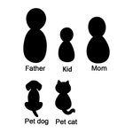 Personalized Family Characters Initials Ring