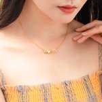 Cute Two Initials Relationship Necklace For Her