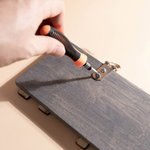 Personalised Wooden Dog Butt Leash Holder Belt Hook with Name Birthday Housewarming Christmas Gift for Friend Familiy Dog Lover