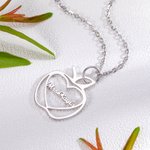 Personalized Apple Name Necklace