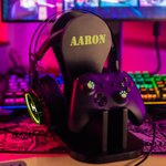Engraved Headphones & Xbox Controller Stand