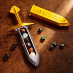 3D Printed Sword DND Dice Box