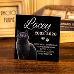 Personalised Pet's Portrait Memorial Headstones Pet Loss Stone Memorial Sympathy Gift for Pet Lover Owner