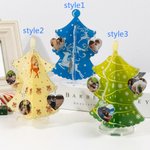 Personalized Christmas Tree Decor with Photo Charms