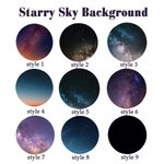 Custom Starry Sky & Silhouette Night Light