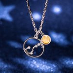 Birthstone Constellation Zodiac Necklace