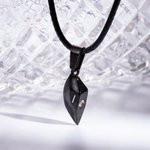 Personalisiertes magnetisches Paar-Initialen-Halsketten-Set (2 Stück) Valentinstag Jahrestag Geschenk für Paare beste Freunde