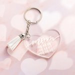 Mom oder Grandma Custom Gravur Quaste Schlüsselanhänger