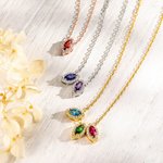 Custom Mariquesa Birthstone Necklace