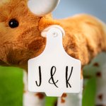 Personalized Longhorn Cow Plush Toy Furry Stuffed Animal Doll with Text Photo Ear Tag Birthday Gift for Kid Cow Lover