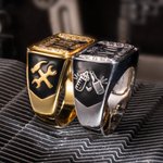 Personalized Wrench Flip Ring with Birthstone and Engraved Name Birthday Father's Day Gift for Men