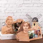 Personalized Look at This Photograph Wood Picture Frame Funny Gift