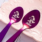 Custom Engraved Mermaid Cutlery Set