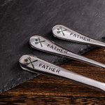 Dad's Personalized Spoons Cutlery Set