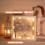 Mom or Grandma Family Tree Frame with LED Light