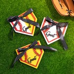 Personalized Engraved Wooden Baseball Basketball Bow Tag Sports Charm Bag Accessory Birthday Gift for Sports Lovers
