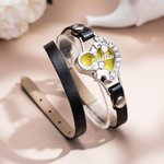 Pulsera Difusor de Aceites Esenciales Elefante Personalizada con 8 Recambios Lavables