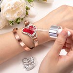 Pulsera Difusor de Aceites Esenciales Elefante Personalizada con 8 Recambios Lavables