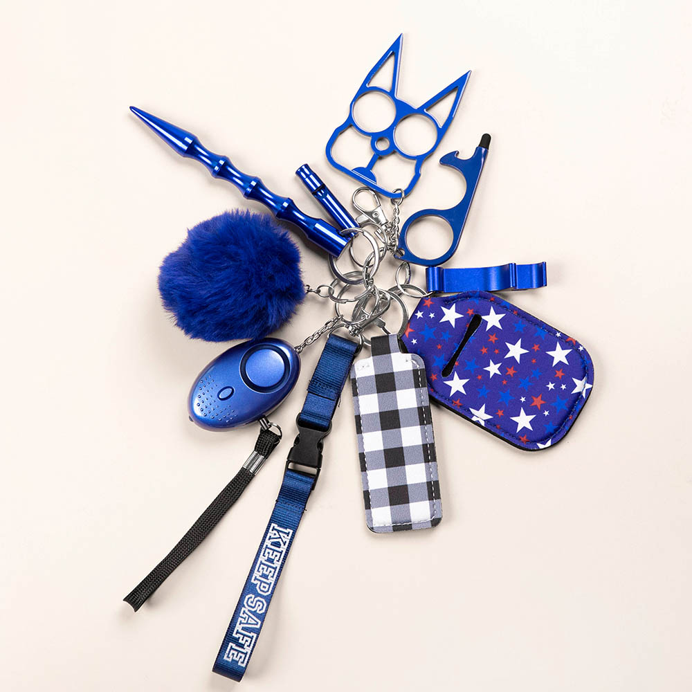 Personalized Safety Keychain Set for Women