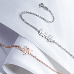 Personalized Adjustable Name Anklet Jewelry Gift Christmas  Birthday Mother's Day Valentine's Day Gift for Women