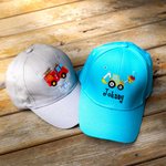 Customized Kinder Baseballmütze gestickt Cartoon-Muster