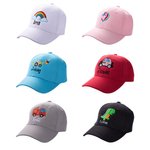 Customized Kinder Baseballmütze gestickt Cartoon-Muster