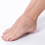 Personalized Adjustable Name Anklet Jewelry Gift Christmas  Birthday Mother's Day Valentine's Day Gift for Women